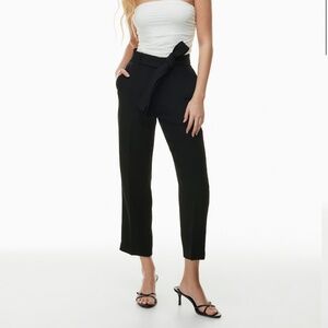 Aritzia Wilfred Jallade Tie-Front Pants